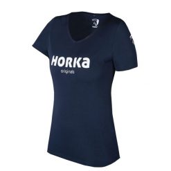 Damska koszulka z poligamii Horka Originals. Niebieskie koszulki sportowe damskie HORKA, bez wzorów, bez ramiączek. Za 121.50 zł.