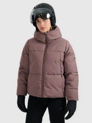 4F Kurtka narciarska w kolorze jasnoróżowym rozmiar: M. Różowe kurtki sportowe damskie 4F, m, bez wzorów, bez kaptura. Za 243.84 zł.