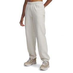 Spodnie Under Armour Ua Icon Vida Flc Jogger Damskie. Białe spodnie sportowe damskie Under Armour, l, bez wzorów, z bawełny. Za 373.99 zł.