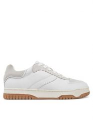 Pollini Sneakersy SA15023G1MXC113A Biały. Białe obuwie sportowe damskie Pollini, ze skóry, bez zapięcia. W wyprzedaży za 659.99 zł.