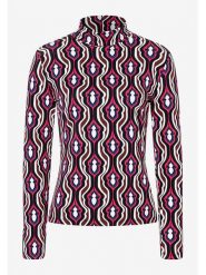 More & More Koszulka w kolorze biało-czarno-różowym rozmiar: 38. Białe koszulki damskie More & More, bez wzorów, bez kołnierzyka, bez ramiączek. Za 83.03 zł.