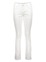 LTB Dżinsy "Aspen" - Slim fit - w kolorze białym rozmiar: W25/L32. Białe jeansy damskie LTB. Za 61.46 zł.