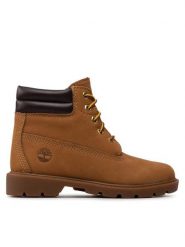 Timberland Trapery 6in Water Resistant Basic TB0A2M9F231 Brązowy. Brązowe buty zimowe chłopięce Timberland, z nubiku, bez zapięcia. Za 359.99 zł.
