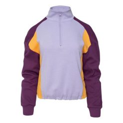 Damska Bluza Igtopi. Fioletowe bluzy damskie IGUANA, bez wzorów, bez kaptura. Za 183.99 zł.