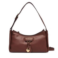 Torebka LOVE MOSCHINO. Brązowe torebki klasyczne damskie Love Moschino, bez dodatków. Za 949.99 zł.