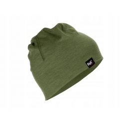 Czapka z wełny merino cienka Beanie Lite. Zielone czapki damskie MFH MAX FUCHS, bez wzorów, z wełny. Za 75.99 zł.