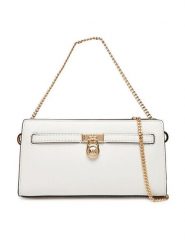 MICHAEL Michael Kors Torebka 32F5GNXC0L Biały. Białe torebki wieczorowe damskie MICHAEL Michael Kors, bez wzorów, ze skóry, bez dodatków. Za 879.99 zł.