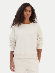 BOSS Bluza C_Ever 50554711 Beżowy Oversize. Brązowe bluzy damskie Boss, xs, bez wzorów, z bawełny, bez kaptura. Za 549.99 zł.