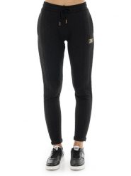 Bluza z sznurek regulacyjny na co dzień na siłownię. Czarne bluzy damskie LEONE 1947 APPAREL, s, bez wzorów, bez kaptura. Za 303.12 zł.