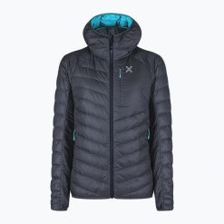 Kurtka damska Montura Pure Duvet. Niebieskie kurtki damskie MONTURA, na zimę, bez wzorów, bez kaptura. Za 999.99 zł.