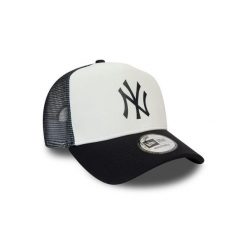 Czapka z daszkiem New Era 9FORTY New York Yankees Team Trucker 12380796. Białe czapki z daszkiem damskie New Era, bez wzorów. Za 119.99 zł.
