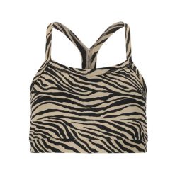 Biustonosz dla kobiet Athlecia Larissa. Brązowe biustonosze sportowe damskie Athlecia, bez wzorów. Za 181.00 zł.