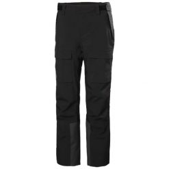 Spodnie narciarskie cargo damskie Helly Hansen Switch 2.0. Czarne spodnie sportowe damskie Helly Hansen, na zimę, bez wzorów, narciarskie. Za 818.50 zł.