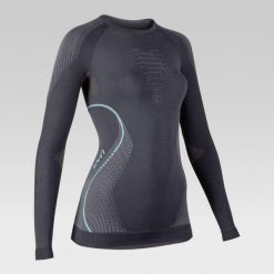 Koszulka termoaktywna damska Lady Evolutyon Uw Shirt Lg Sl. Szare koszulki damskie Uyn, m, bez wzorów, z nylonu, bez kołnierzyka, bez ramiączek. Za 349.00 zł.