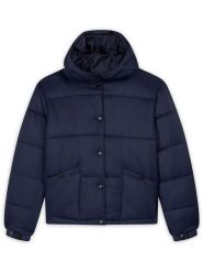 Northwood Kurtka zimowa "Londres" w kolorze granatowym rozmiar: XXL. Niebieskie kurtki damskie Northwood, na zimę, xxl, bez wzorów, z puchu, bez kaptura. Za 160.58 zł.