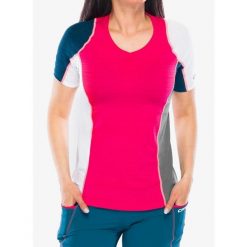 Koszulka termoaktywna damska Crazy Shirt Ionic. Czerwone koszulki sportowe damskie Crazy, bez wzorów, bez ramiączek. Za 319.99 zł.