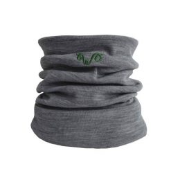 Komin na szyję Woolona 100% Merino. Brązowe kominy damskie WOOLONA, bez wzorów. W wyprzedaży za 99.00 zł.