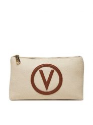 Valentino Kosmetyczka VBE7QO513CAN Kremowy. Białe kosmetyczki damskie Valentino, bez wzorów, z materiału. Za 129.99 zł.