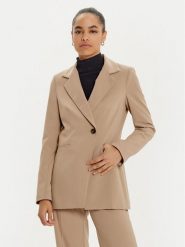 ACCESS FASHION Marynarka 44-1029-118 Beżowy Regular Fit. Brązowe marynarki i żakiety damskie ACCESS FASHION, bez wzorów, z syntetyku. Za 659.99 zł.