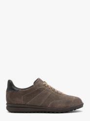 Brązowe sportowe sznurowane półbuty PATTY. Brązowe obuwie sportowe casual damskie Ryłko, z materiału. Za 429.99 zł.