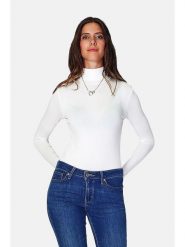 ASSUILI Koszulka w kolorze białym rozmiar: 42. Białe koszulki damskie Assuili, bez wzorów, bez kołnierzyka, bez ramiączek. Za 83.22 zł.