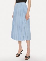 Samsøe Samsøe Spódnica plisowana Uma F18303206 Błękitny Regular Fit. Niebieskie spódnice damskie Samsøe & Samsøe, l, bez wzorów, z syntetyku. Za 359.99 zł.