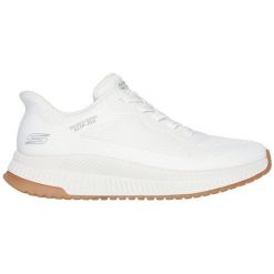 Adidasy Skechers Bobs Squad 4 - Stapl, Kobiety. Białe obuwie sportowe damskie Skechers, bez zapięcia, trekkingowe. Za 490.00 zł.