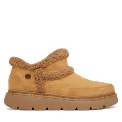 Śniegowce Skechers. Brązowe śniegowce damskie Skechers. Za 339.99 zł.