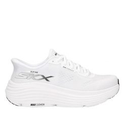 Buty do biegania Damskie Skechers. Białe obuwie sportowe treningowe Skechers, do biegania. Za 409.99 zł.