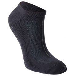 Skarpetki fitness damskie Nyamba antypoślizgowe 500. Czarne skarpetki damskie DOMYOS, bez wzorów, z dzianiny. Za 29.99 zł.
