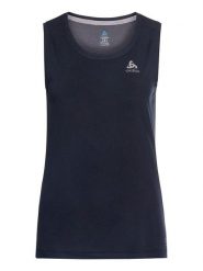 Odlo Top sportowy "F-Dry" w kolorze granatowym rozmiar: L. Niebieskie koszulki sportowe damskie ODLO, l, bez wzorów, z materiału, bez ramiączek, outdoorowe. Za 158.10 zł.