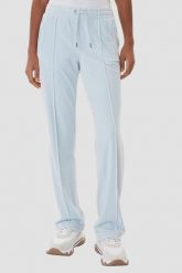 JUICY COUTURE Błękitne spodnie dresowe damskie z cyrkoniami Tina, Rozmiar XS. Niebieskie spodnie dresowe damskie Juicy Couture, s, bez wzorów, z dresówki. W wyprzedaży za 189.99 zł.