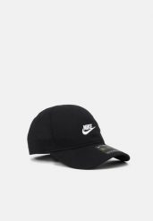 Czapka Futura z zakrzywionym daszkiem. Czarne czapki z daszkiem damskie Nike, bez wzorów. Za 97.65 zł.