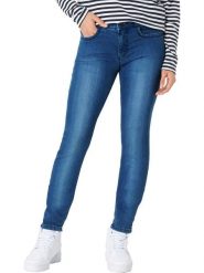 Timezone Dżinsy "Enya" - Slim fit - w kolorze niebieskim rozmiar: W29/L30. Niebieskie jeansy damskie Timezone, z podwyższonym stanem. Za 122.09 zł.