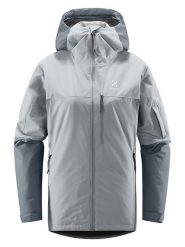 Haglöfs Kurtka narciarska "Gondol Insulated" w kolorze szarym rozmiar: XS. Szare kurtki sportowe damskie Haglöfs, s, bez wzorów, bez kaptura. Za 404.10 zł.