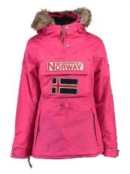 Geographical Norway Parka "Boomera" w kolorze różowym rozmiar: S. Różowe parki damskie Geographical Norway, s, z futra, bez kaptura. Za 197.63 zł.