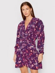 IRO Sukienka codzienna Diplo Fioletowy Regular Fit. Fioletowe sukienki damskie Iro, bez wzorów, z lyocellu, bez ramiączek. Za 2,239.00 zł.