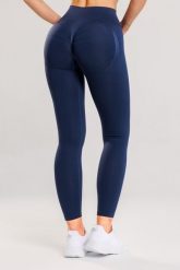 Legginsy bezszwowe damskie sportowe PUSH UP Nevada. Czerwone legginsy damskie Make Us Strong, m, bez wzorów, z dzianiny, z podwyższonym stanem, do biegania. Za 159.99 zł.
