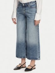 HUGO Jeansy Geredith 1 50556985 Niebieski Wide Leg. Niebieskie jeansy damskie Hugo. Za 599.99 zł.