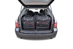 Torby Do Bagażnika Subaru Legacy Kombi 2003-2009 5Szt Kjust. Czarne torby podróżne KJUST, bez wzorów, z kauczuku. Za 1,523.00 zł.