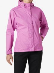 Kurtka przeciwdeszczowa damska Helly Hansen Seven J Jacket. Czerwone kurtki damskie Helly Hansen, l, bez wzorów, bez kaptura. Za 430.45 zł.