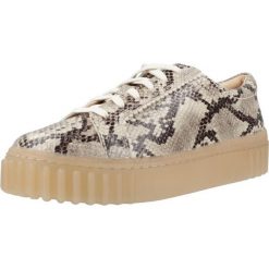 Buty CLARKS MAYHILL WALK SNAKE LEA Nadruk zwierzęcy. Obuwie trekkingowe damskie Clarks, ze skóry, bez zapięcia. Za 382.99 zł.