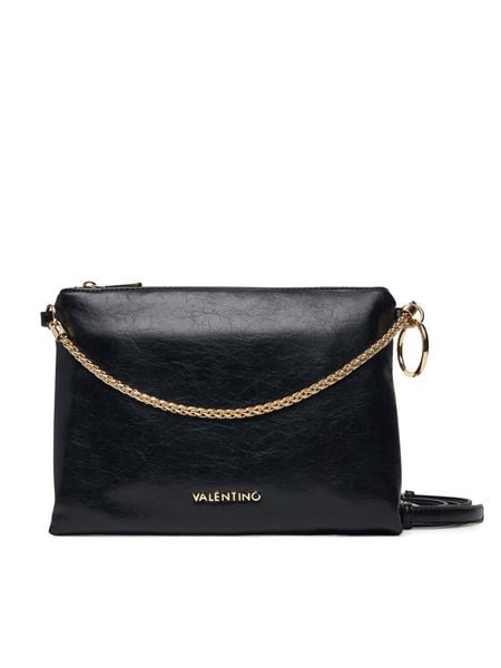 Valentino Torebka VBSA6U13 Czarny. Czarne listonoszki damskie Valentino, bez wzorów, ze skóry, bez dodatków. Za 569.99 zł.