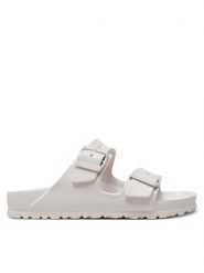Birkenstock Klapki Arizona EVA 1027384 Écru. Klapki damskie Birkenstock, bez wzorów, z syntetyku, bez obcasa, bez zapięcia. Za 249.99 zł.
