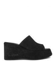 G-Star Raw Klapki FARI-118925 Czarny. Czarne klapki damskie G-Star, bez wzorów, ze skóry, bez obcasa, bez zapięcia. Za 263.99 zł.