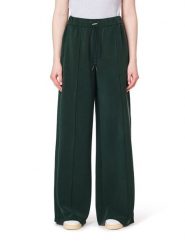 Scotch & Soda Spodnie w kolorze ciemnozielonym rozmiar: M. Zielone spodnie materiałowe damskie Scotch & Soda, bez wzorów, z materiału. Za 234.95 zł.