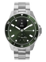 WITHINGS Smartwatch "Nova" w kolorze srebrnym rozmiar: onesize. Szare, analogowe zegarki damskie WITHINGS, srebrne. Za 2,000.99 zł.