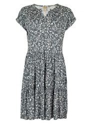 Roadsign Sukienka w kolorze antracytowo-białym rozmiar: L. Czarne sukienki damskie Roadsign, bez wzorów, z wiskozy, bez ramiączek. Za 65.99 zł.