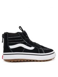 Vans Sneakersy MTE SK8-Hi Zip VN000D0MBZW1 Czarny. Czarne buty sportowe chłopięce Vans, ze skóry, bez zapięcia. Za 239.99 zł.