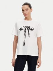 ACCESS FASHION T-Shirt 53-2117-110 Biały Regular Fit. Białe t-shirty damskie ACCESS FASHION, xs, bez wzorów, z bawełny, bez kołnierzyka. Za 119.99 zł.